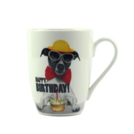 Чашка "Happy Birthday" із собакою